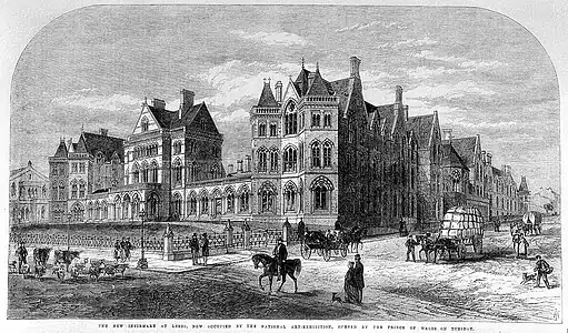 Leeds Infirmary, 1863