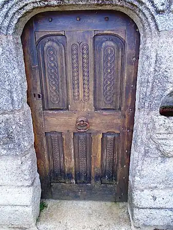 One of the ossuary doors