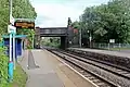 Hope Street bridge, at the southern end of the platforms.