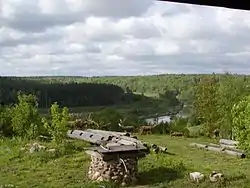 View from the window of Nikolay Polissky's house, Dzherzhinsky District.JPG