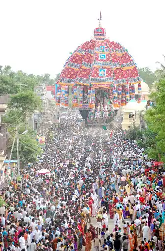 The Great Thear (ஆழித் தேர்) of Sri Thyagarajaswami, Tiruvarur