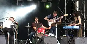 Osees (then Thee Oh Sees) performing in 2010