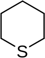 Structure of Thiane