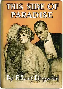 This Side of Paradise by F. Scott Fitzgerald, cover by W.E. Hill, 1920
