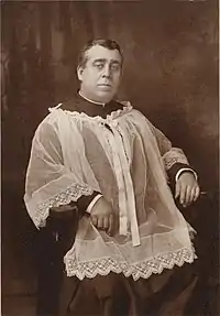 Thomas I. Gasson in formal ecclesiastical attire