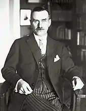 Nobel Prize-winning novelist Thomas Mann