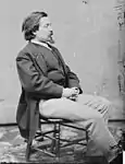 Thomas Nast, c. 1860–1875, photo by Mathew Brady or Levin Handy
