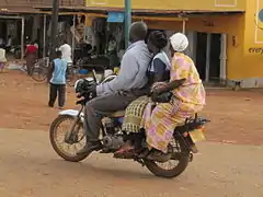 Along A109 Road, between Jinja and Malaba in Uganda