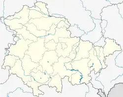 Suhl is located in Thuringia