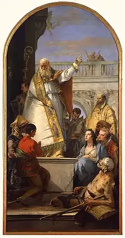 St Patrick by Tiepolo