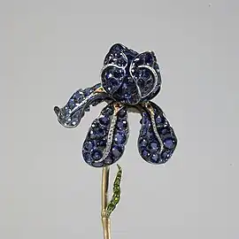 Tiffany and Company – Iris corsage ornament