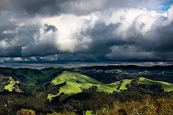 Clouds over Tilden Regional Park