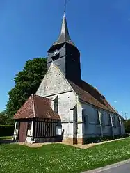 The church in Tilleul-Dame-Agnès