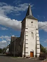 The church of Tilloy-lès-Hermaville