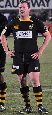England Rugby player Tim Payne