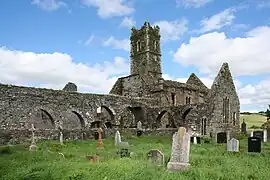 Timoleague Friary, founded in the 13th century