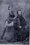 Timothy O'Leary (a cousin of the Archbishop's mother) with his wife