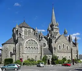 The church in Tinténiac