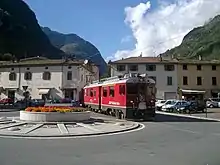 Train through Tirano