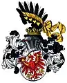 The coat of arms of the County of Tyrol, Hugo Gerard Ströhl, 1890