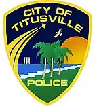 Patch of the Titusville Police Department.
