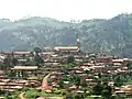 Panorama of the Town of Kumbo, taken from Tobin
