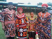 Toghu or tugh is the official traditional regalia of Cameroon worn by men, women and children.