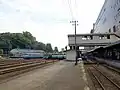 The platforms at Tokushima Station in August 2010