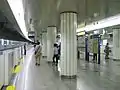 The Fukutoshin Line platforms in June 2008