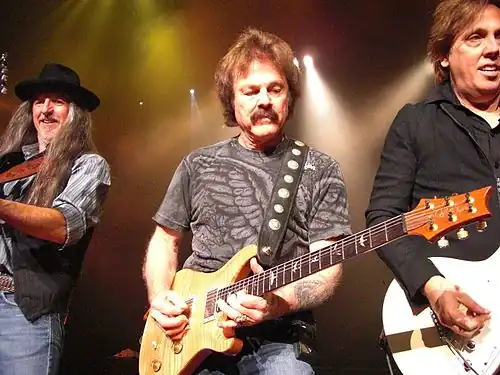 Tom johnston and guitar mates.JPG