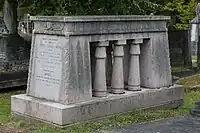 Tomb of James Wilson in Hampstead Cemetery