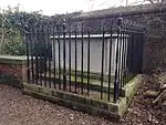 Tomb of John Constable and Family and Attached Railings in St John-at-Hampstead Churchyard