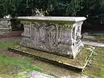 Tomb of William and John Hart and R Carey and a Cary in St Johns Churchyard