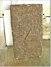 Mostich tomb stone