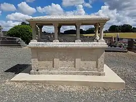 The tomb of Pierre Nicolas Deneuve