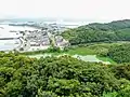 View from Tomioka Castle