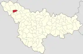 Location in Timiș County