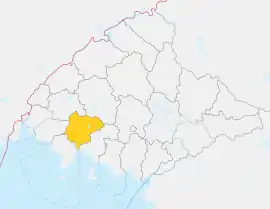 Location of Tongrim County