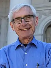 Tony Evers - politician and educator, 46th current Governor of Wisconsin