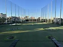 TopGolf bay at MGM Grand Las Vegas in October 2023