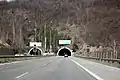 Topli Dol Tunnel on A-2 Hemus Motorway, Bulgaria