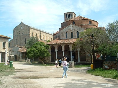 Santa Maria Assunta (left) and Santa Fosca