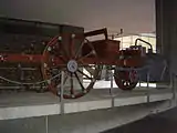 Reproduction of Cugnot's vehicle