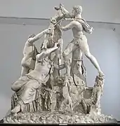 Farnese Bull (130 BC), by Apollonius and Tauriscus of Tralles, National Archaeological Museum of Naples.