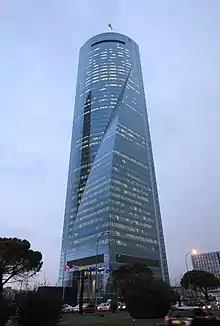 Embassy of Canada in the Torre Espacio in Madrid