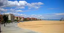 Torredembarra beach
