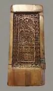 Toruń Gingerbread baking mould with city's coat of arms, 17th century