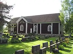 Tottijäri Church, built in 1841.