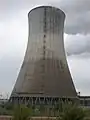 A single cooling tower