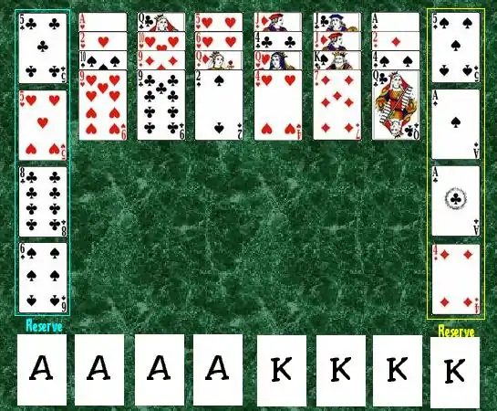The initial layout in Tournament.